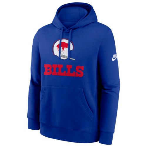 Nike Men's Buffalo Bills Old Royal Therma Pullover Hoodie | Dick's