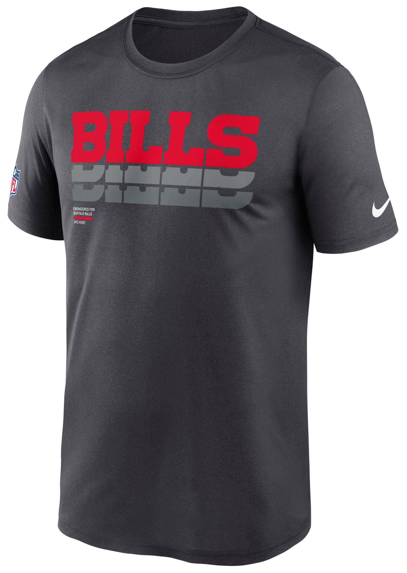Nike Men's Buffalo Bills Anthracite Legend Repeat T-Shirt product image