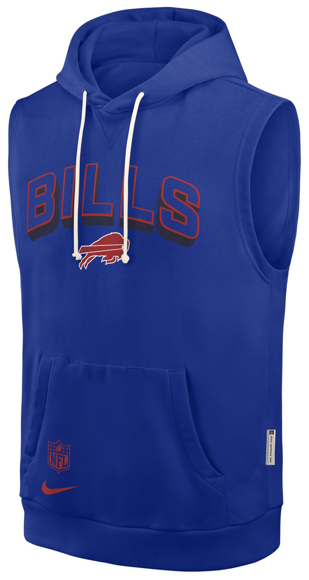 Nike Men's Buffalo Bills Old Royal Sleeveless Hoodie product image