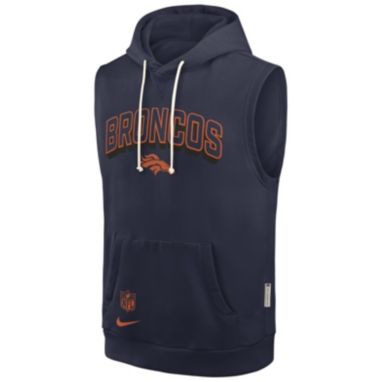 sorry, Nike Men's Denver Broncos College Navy Sleeveless Hoodie is currently out of stock
