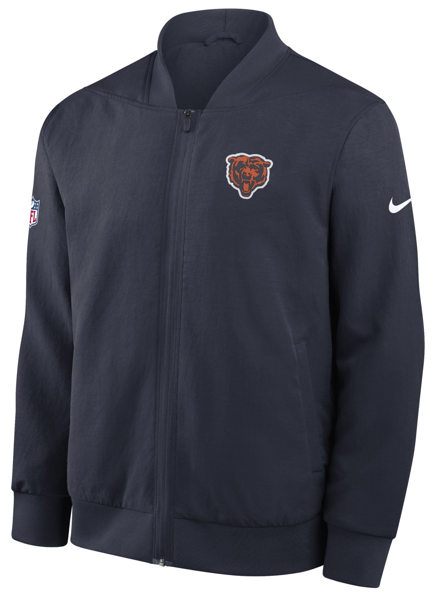 Nike Men's Chicago Bears Marine Logo Bomber Jacket product image