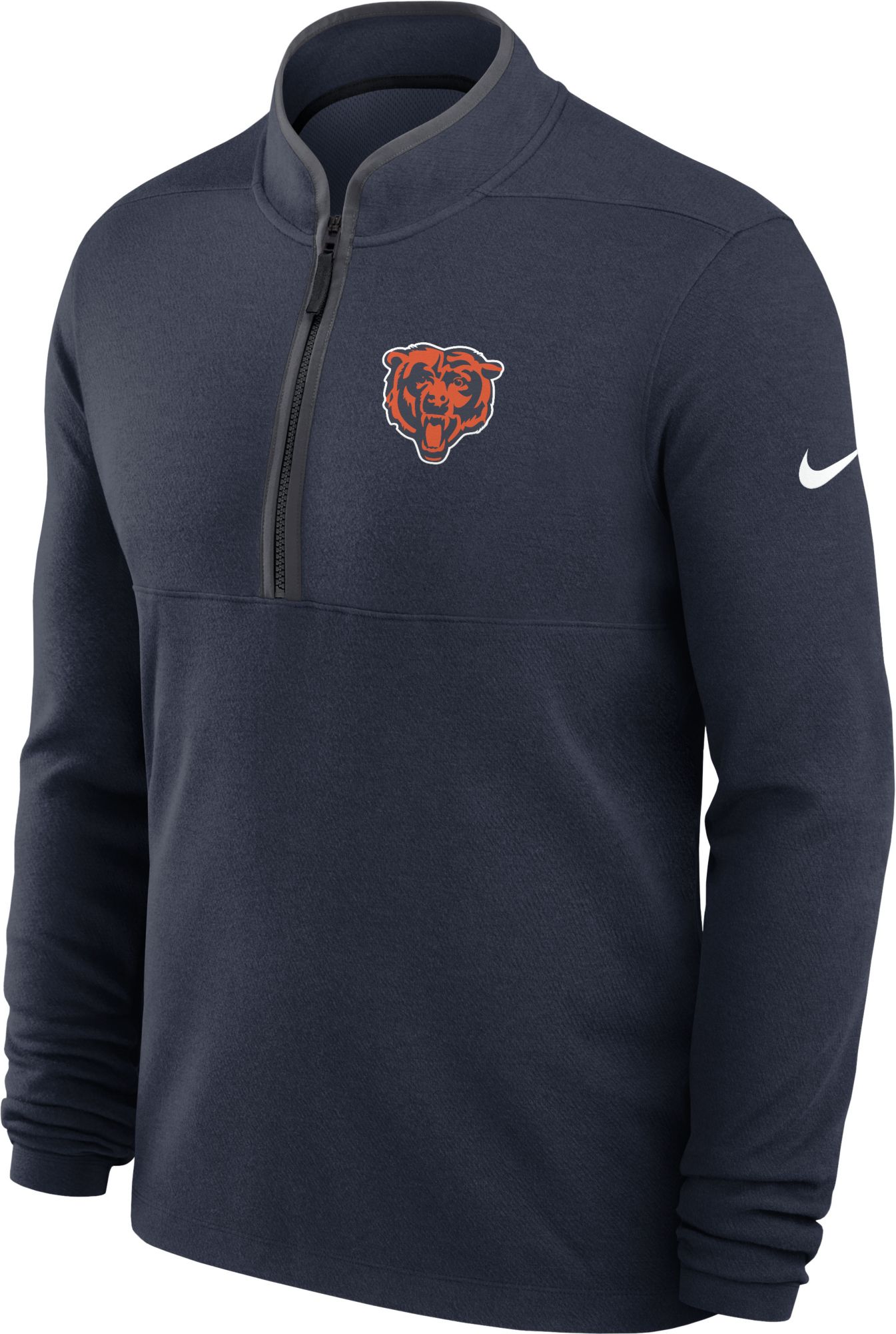 Nike Men's Chicago Bears Marine Victory Half-Zip Pullover Jacket product image