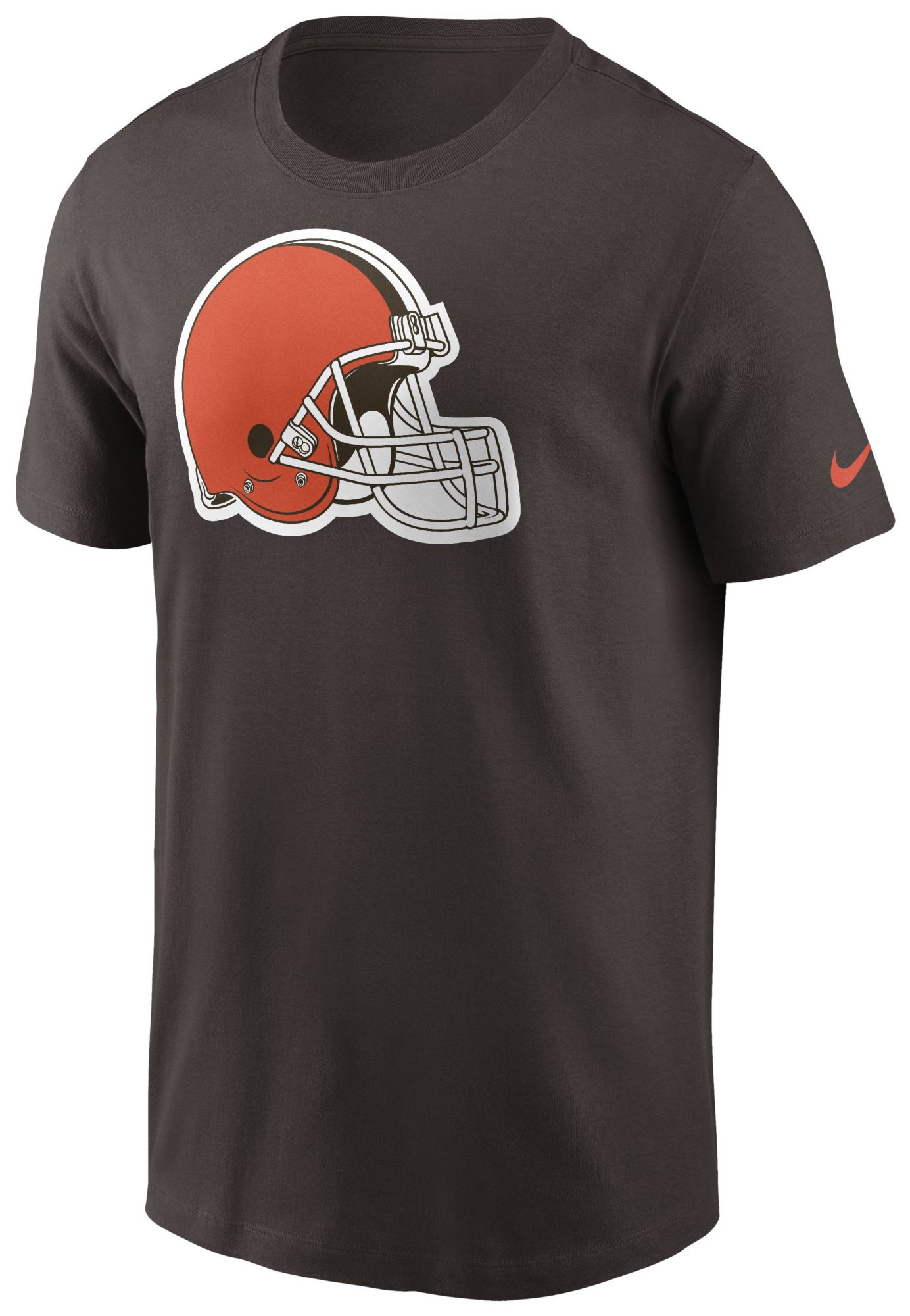 Nike Men's Cleveland Browns Seal Brown Essential Logo T-Shirt product image