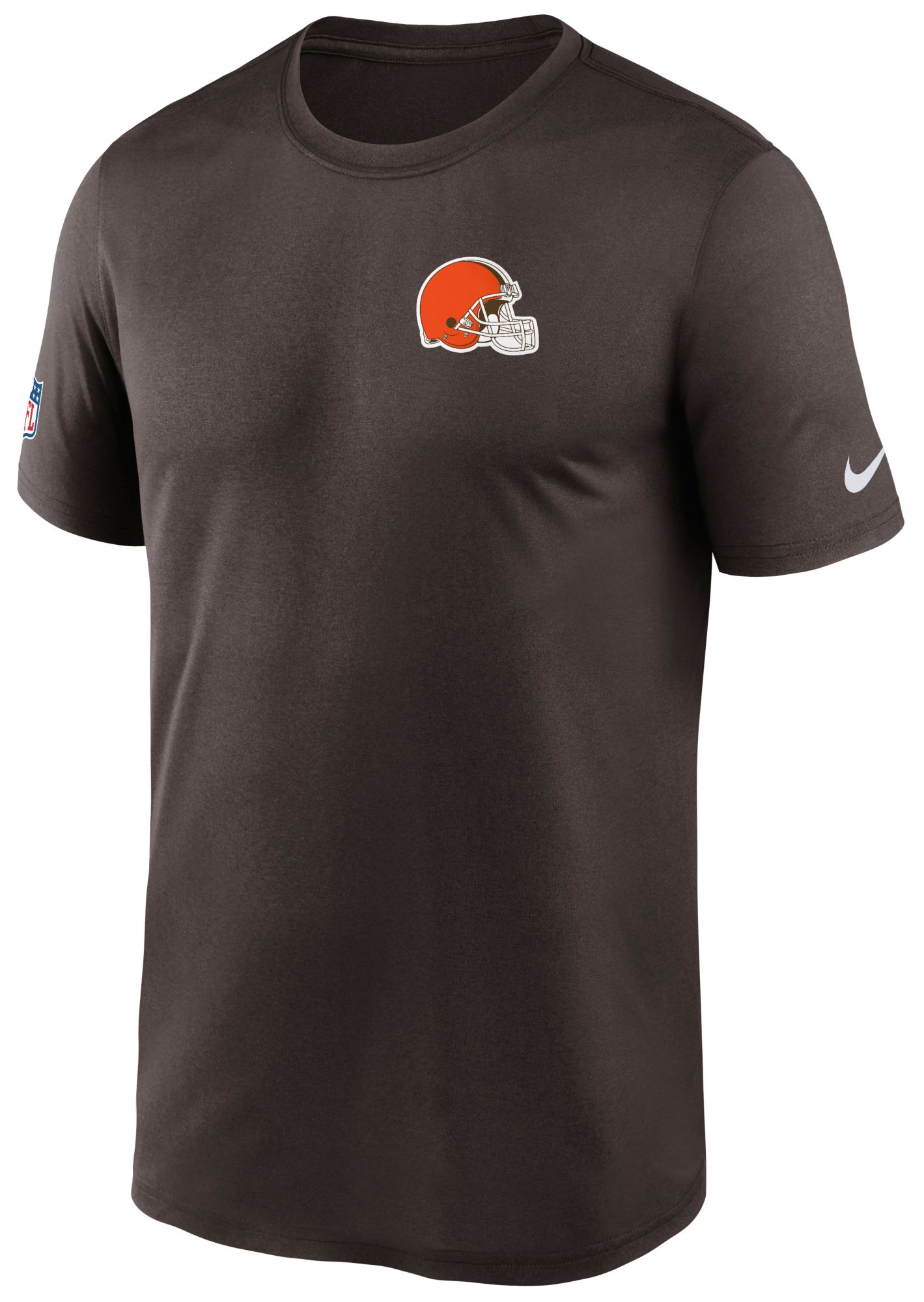 Nike Men's Cleveland Browns Seal Brown Legend Logo T-Shirt product image