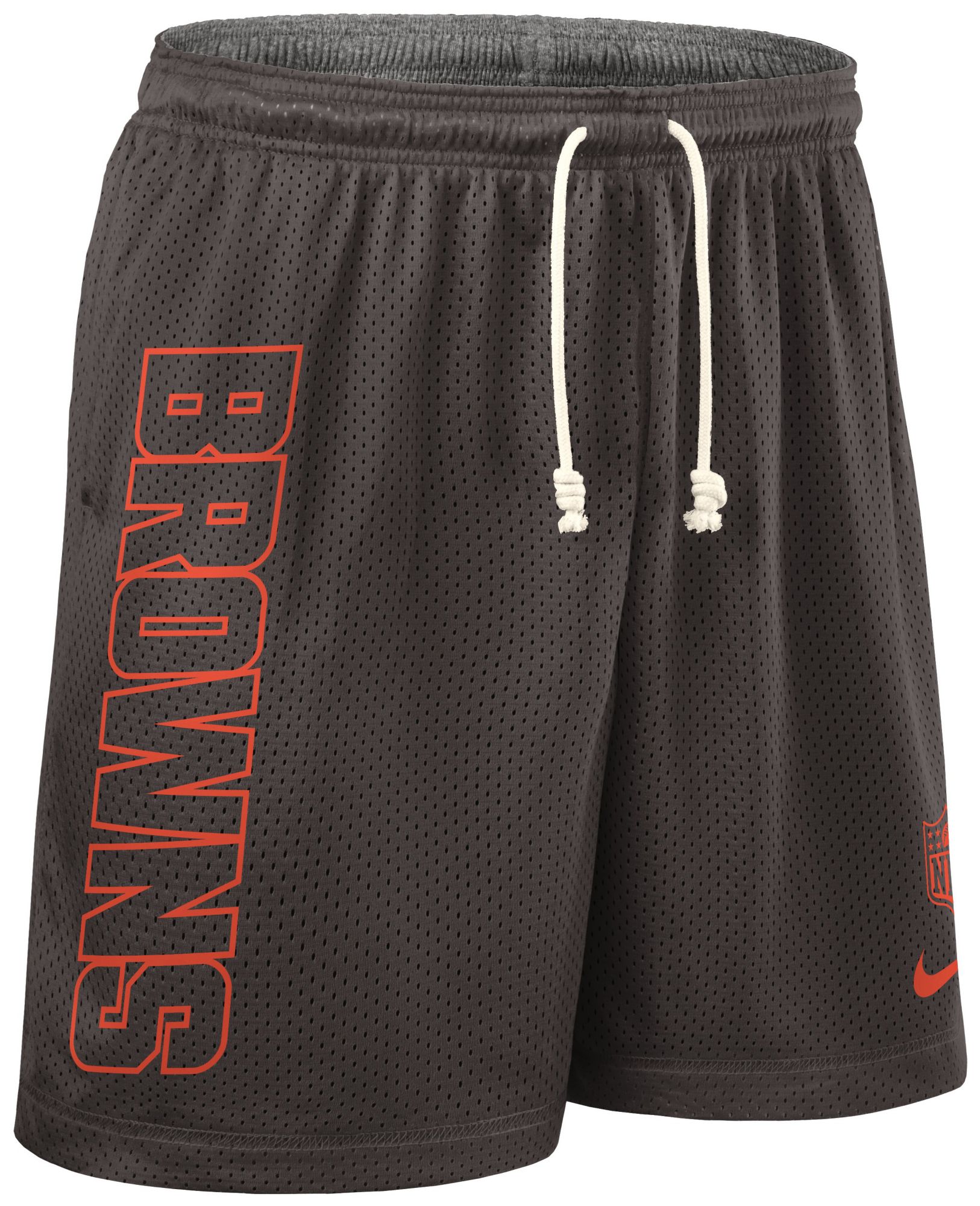 Nike Men's Cleveland Browns Seal Brown Reversible Shorts product image