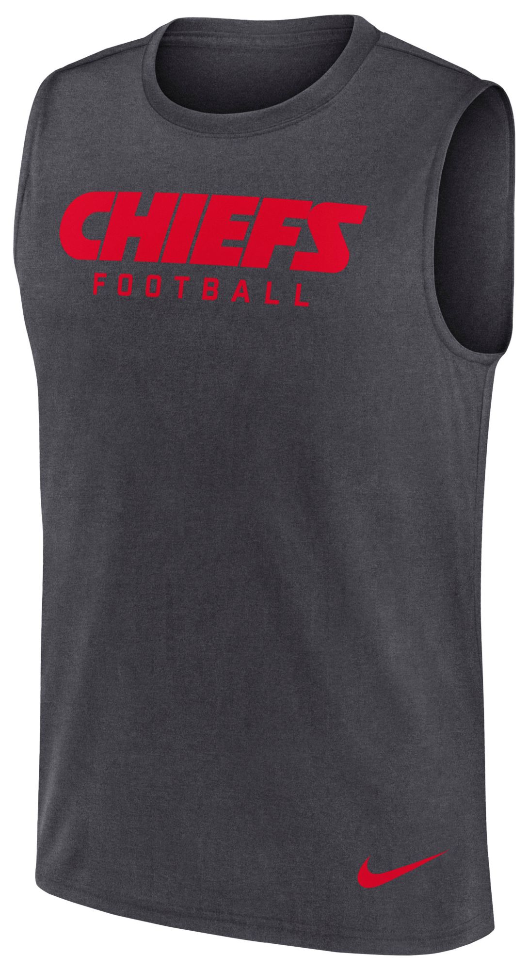 Nike Men's Kansas City Chiefs Anthracite Legend Muscle Tank Top product image