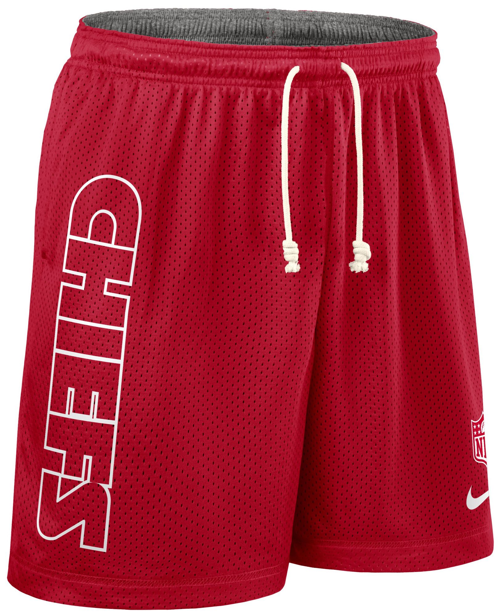 Nike Men's Kansas City Chiefs University Red Reversible Shorts product image