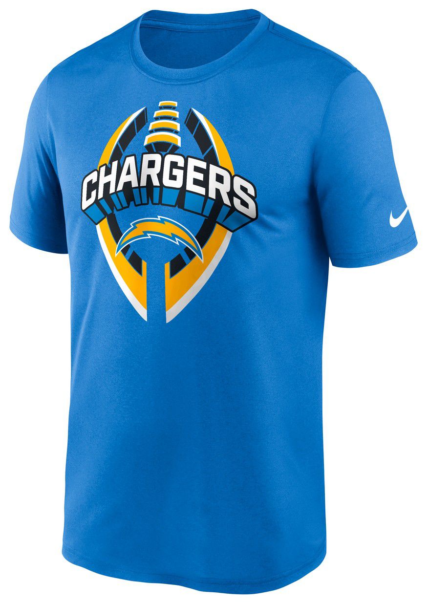 Nike Men's Los Angeles Chargers Italy Blue Legend Icon T-Shirt product image