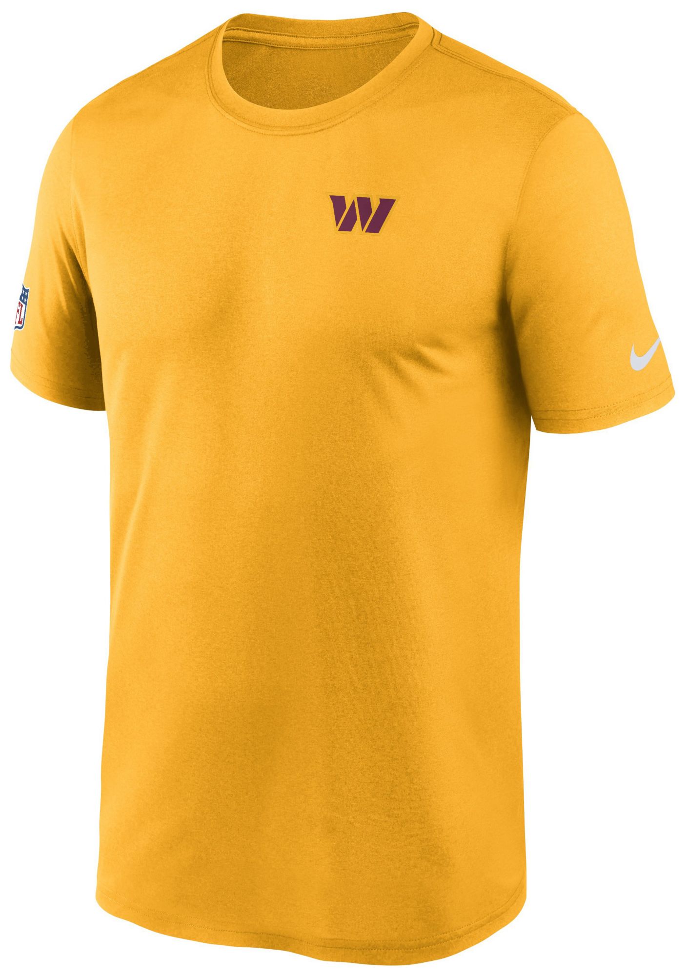 Nike Men's Washington Commanders University Gold Legend Logo T-Shirt product image