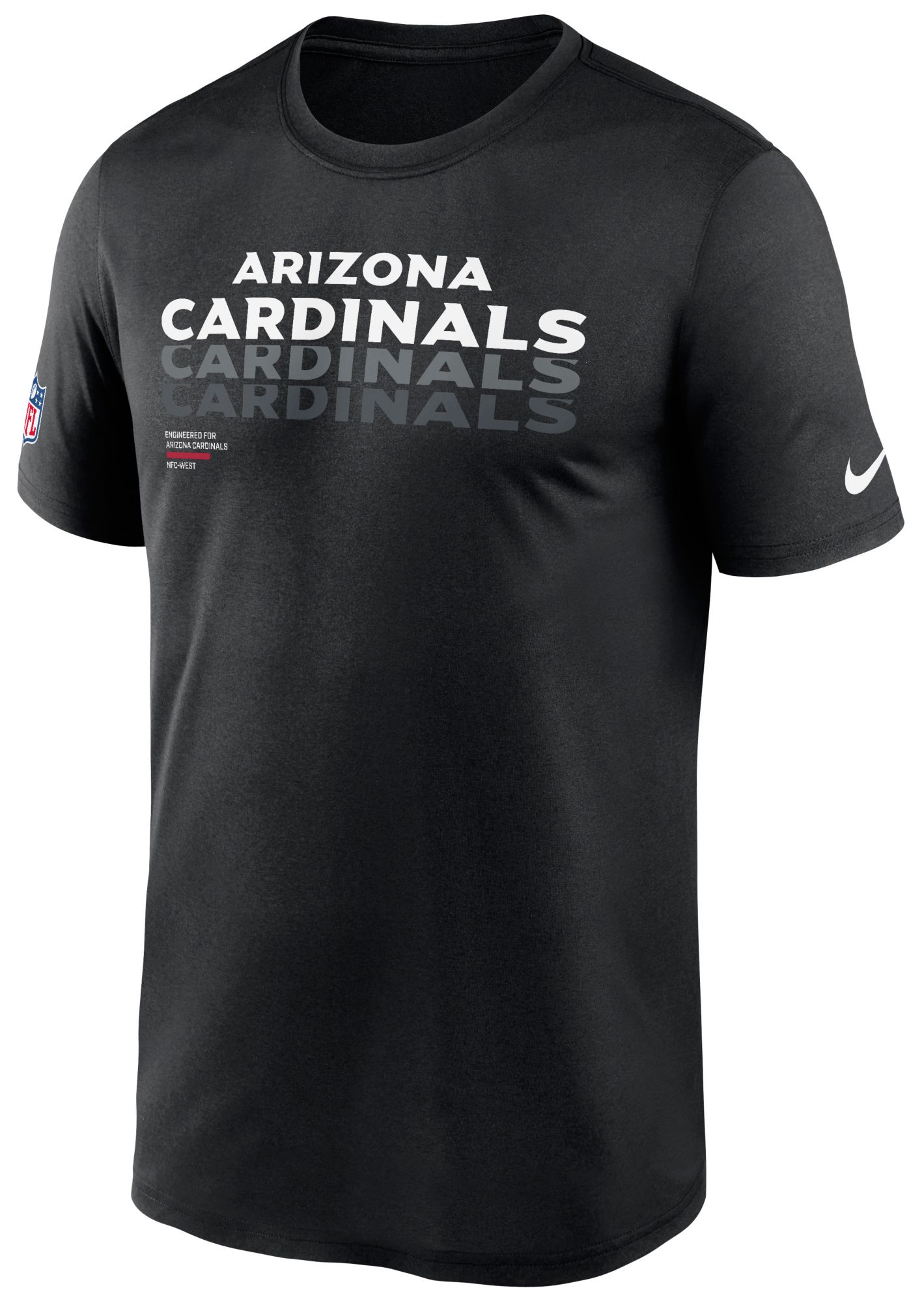 Nike Men's Arizona Cardinals Black Legend Repeat T-Shirt product image