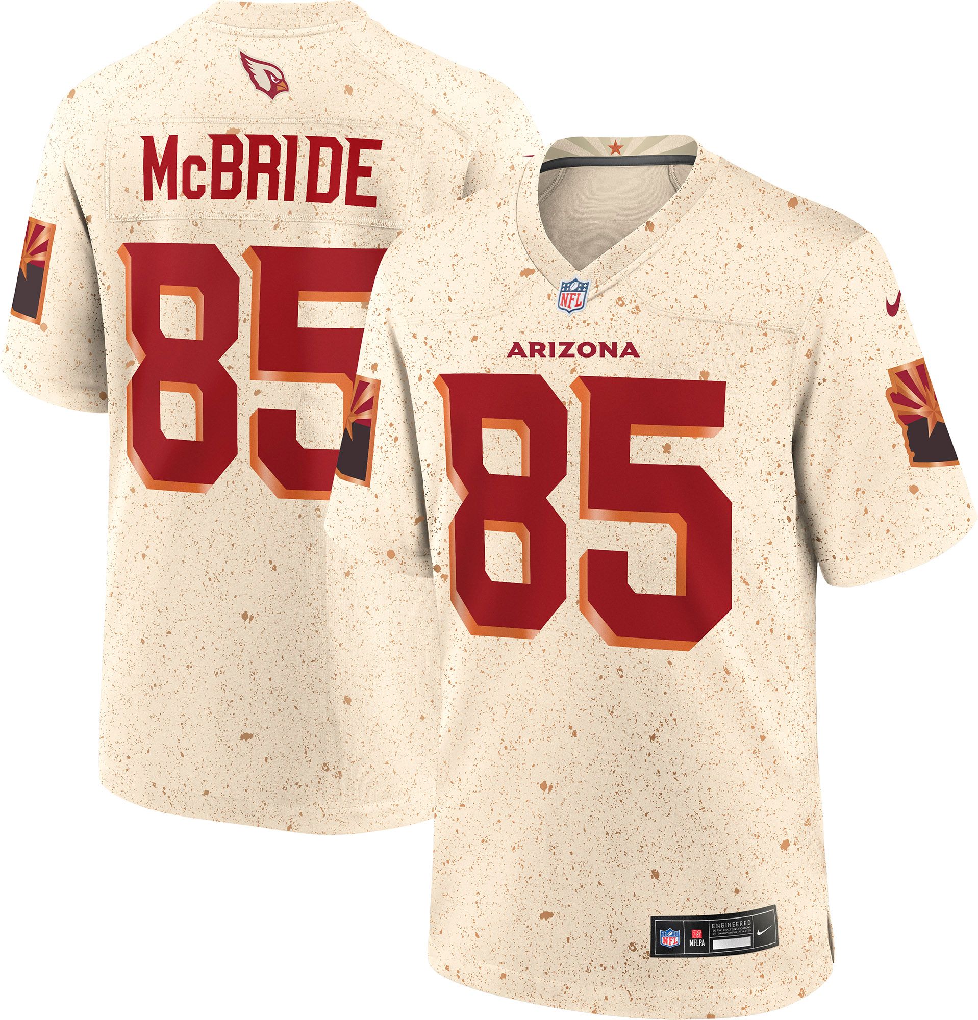 Nike Men's Arizona Cardinals Trey McBride #85 NFL Rivalries Game Jersey product image