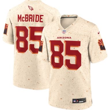 sorry, Nike Men's Arizona Cardinals Trey McBride #85 NFL Rivalries Game Jersey is currently out of stock