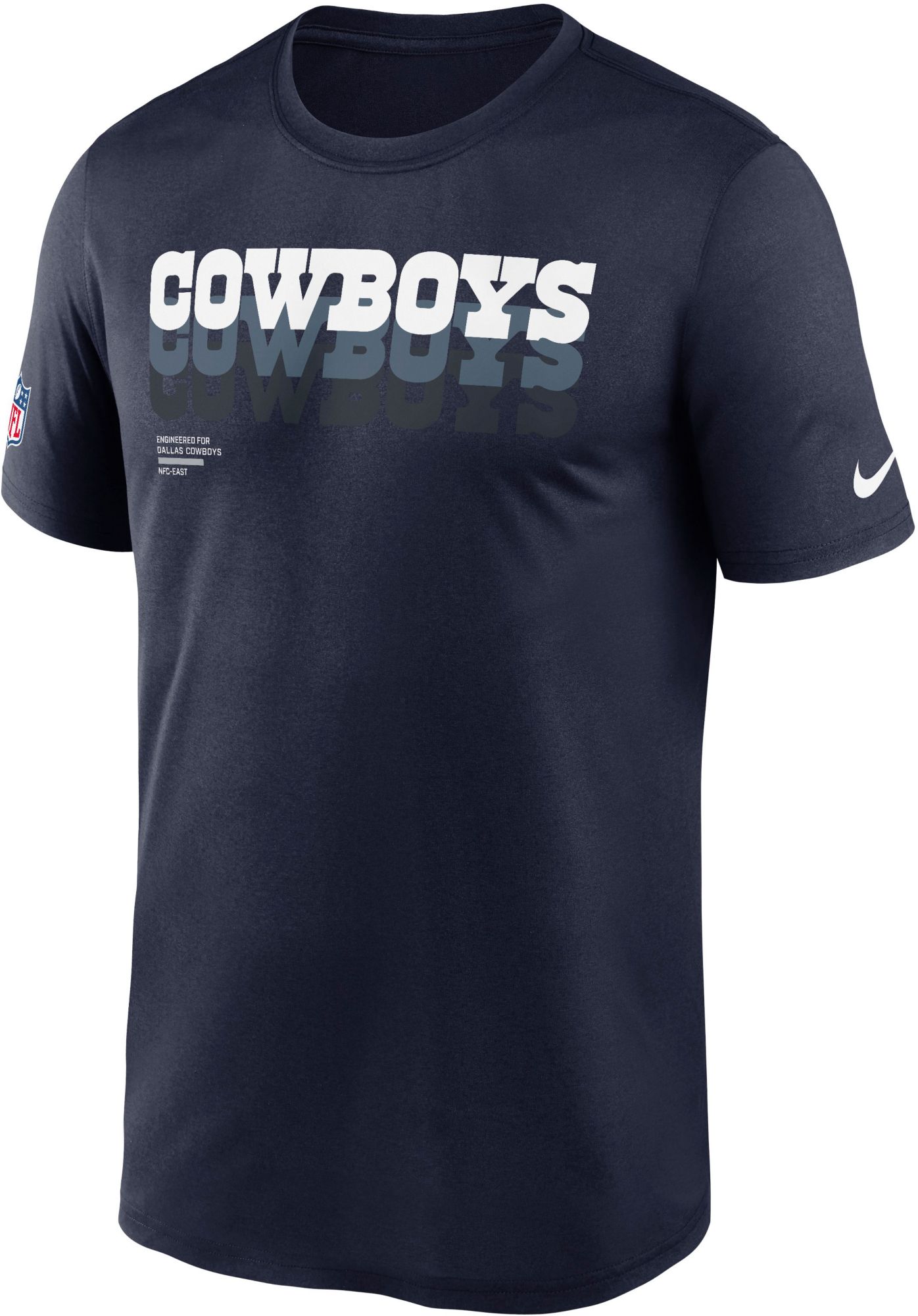 Nike Men's Dallas Cowboys Navy Legend T-Shirt product image