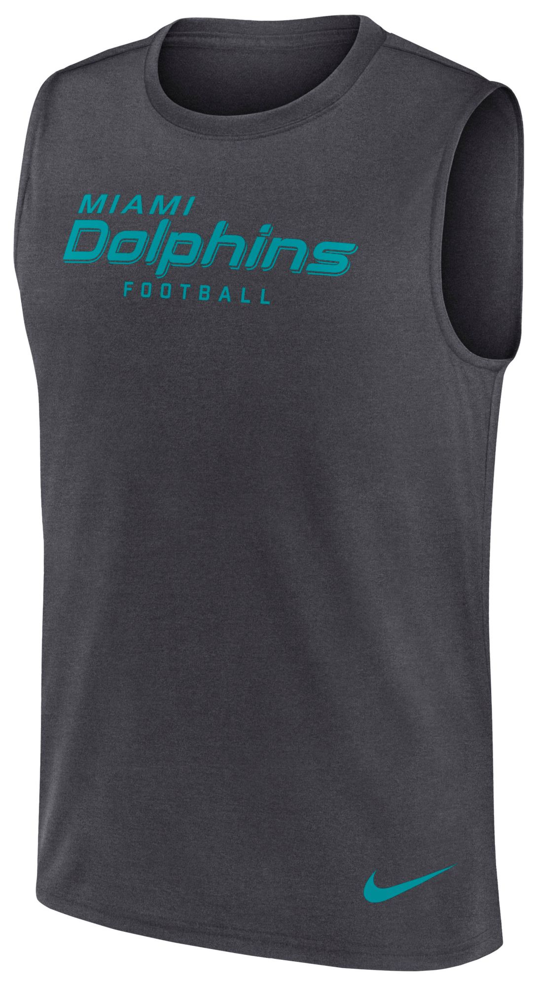 Nike Men's Miami Dolphins Anthracite Legend Muscle Tank Top product image