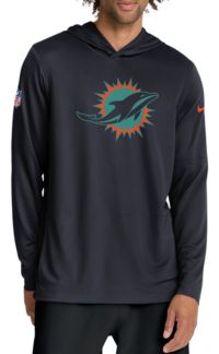 Nike Adult Miami Dolphins NFL Rivalries Hooded Long Sleeve T-Shirt