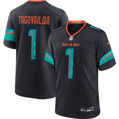 sorry, Nike Men's Miami Dolphins Tua Tagovailoa #1 NFL Rivalries Game Jersey is currently out of stock