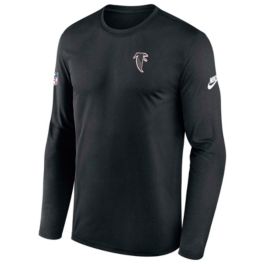 Nike Men's Atlanta Falcons Black Legend Alt Logo Long Sleeve