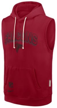Nike Men's Atlanta Falcons Gym Red Sleeveless Hoodie Dick's