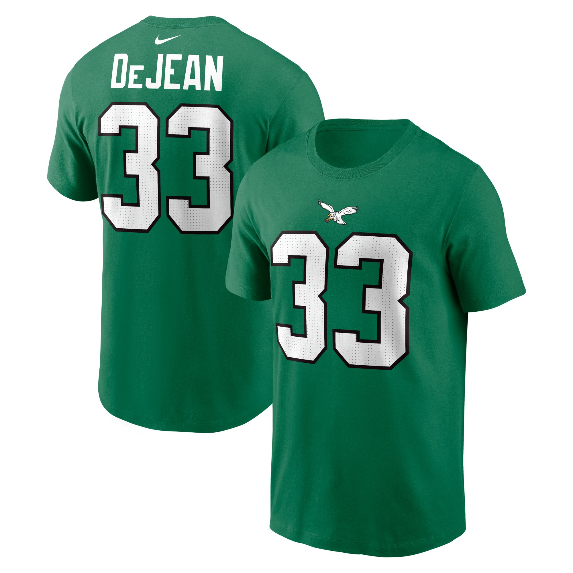 Nike Men's Philadelphia Eagles Cooper DeJean #33 Green T-Shirt product image