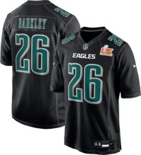 NFL Eagles Barkley 26 ジャージ XL Saquon Barkley #26 Men's On Field GREEN PHILADELPHIA EAGLES