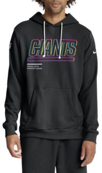 Nike Men's New York Giants Crucial Catch Black Sideline Standard