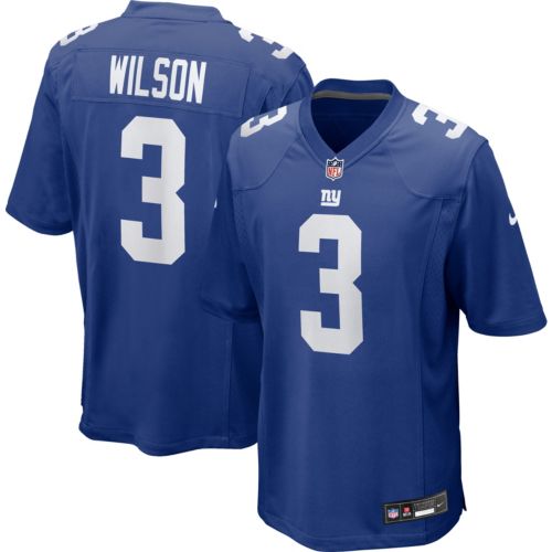 Nike Men's New York Giants Brian Burns #0 Royal Blue Game Jersey