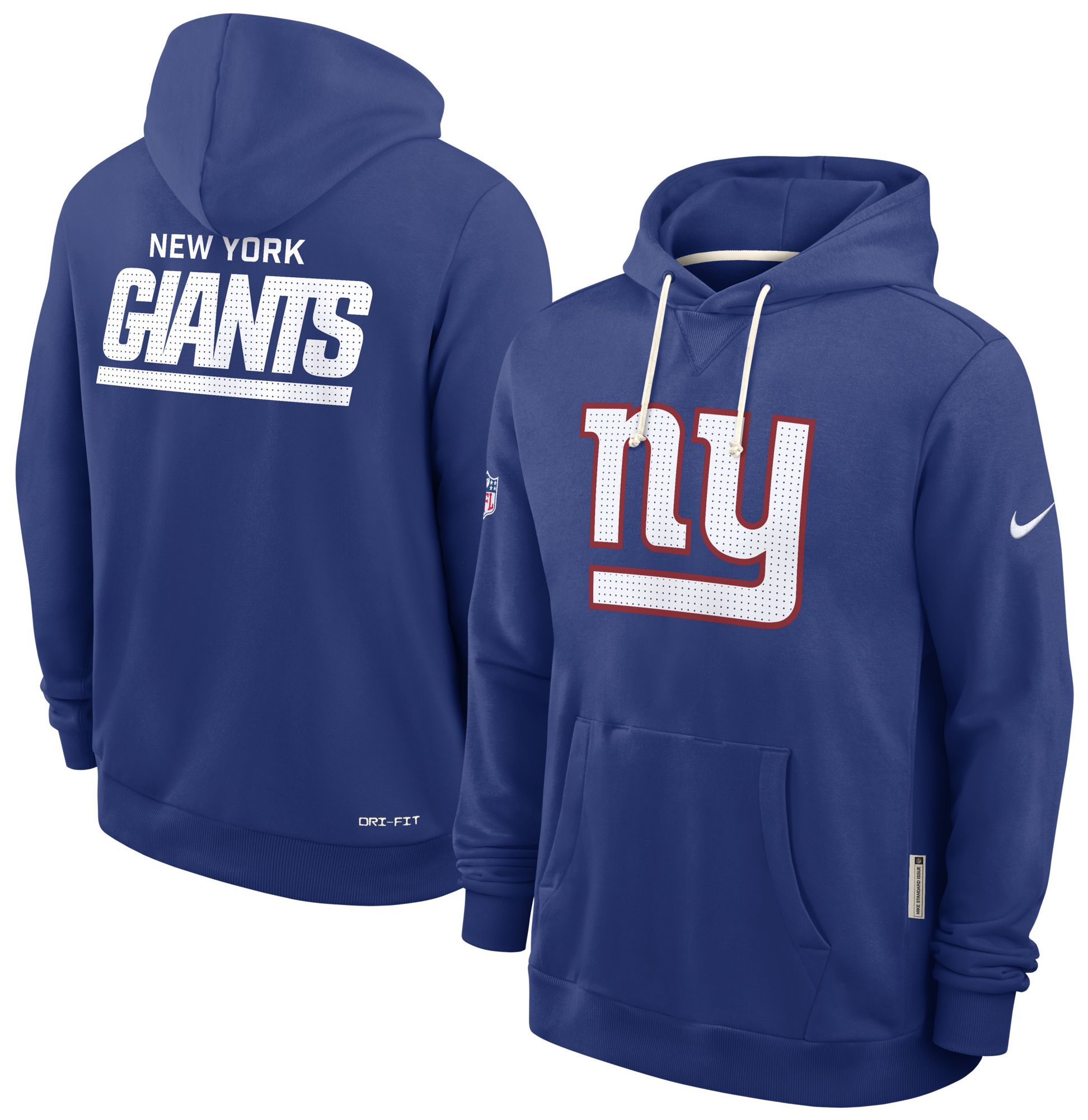 Nike Men's New York Giants Rush Blue Standard Issue Pullover Hoodie product image