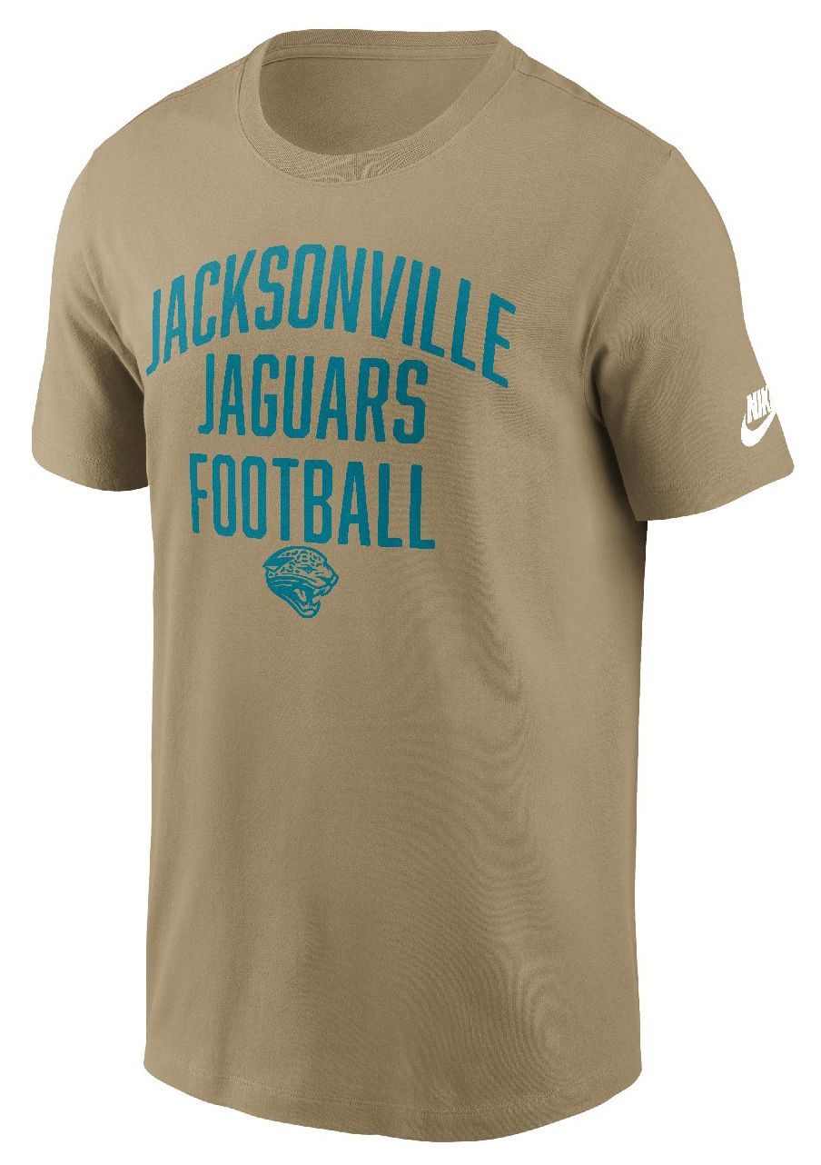 Nike Men's Jacksonville Jaguars Parachute Beige Essential T-Shirt product image