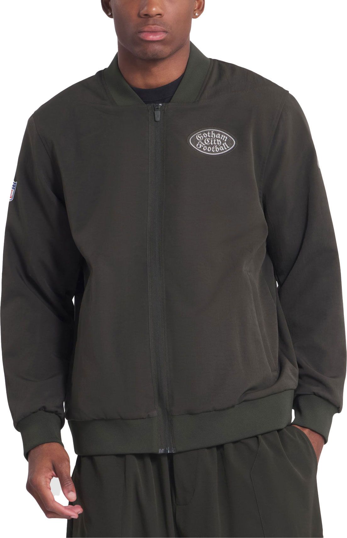 Nike Men's New York Jets NFL Rivalries Bomber Jacket product image