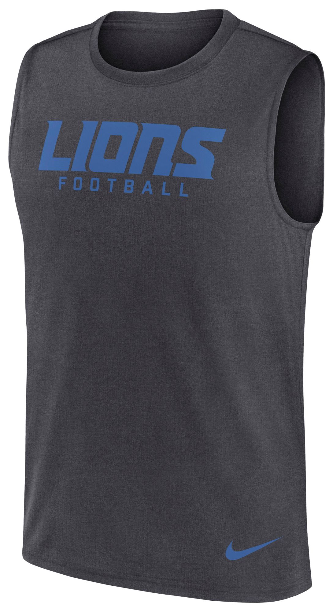 Nike Men's Detroit Lions Anthracite Legend Muscle Tank Top product image