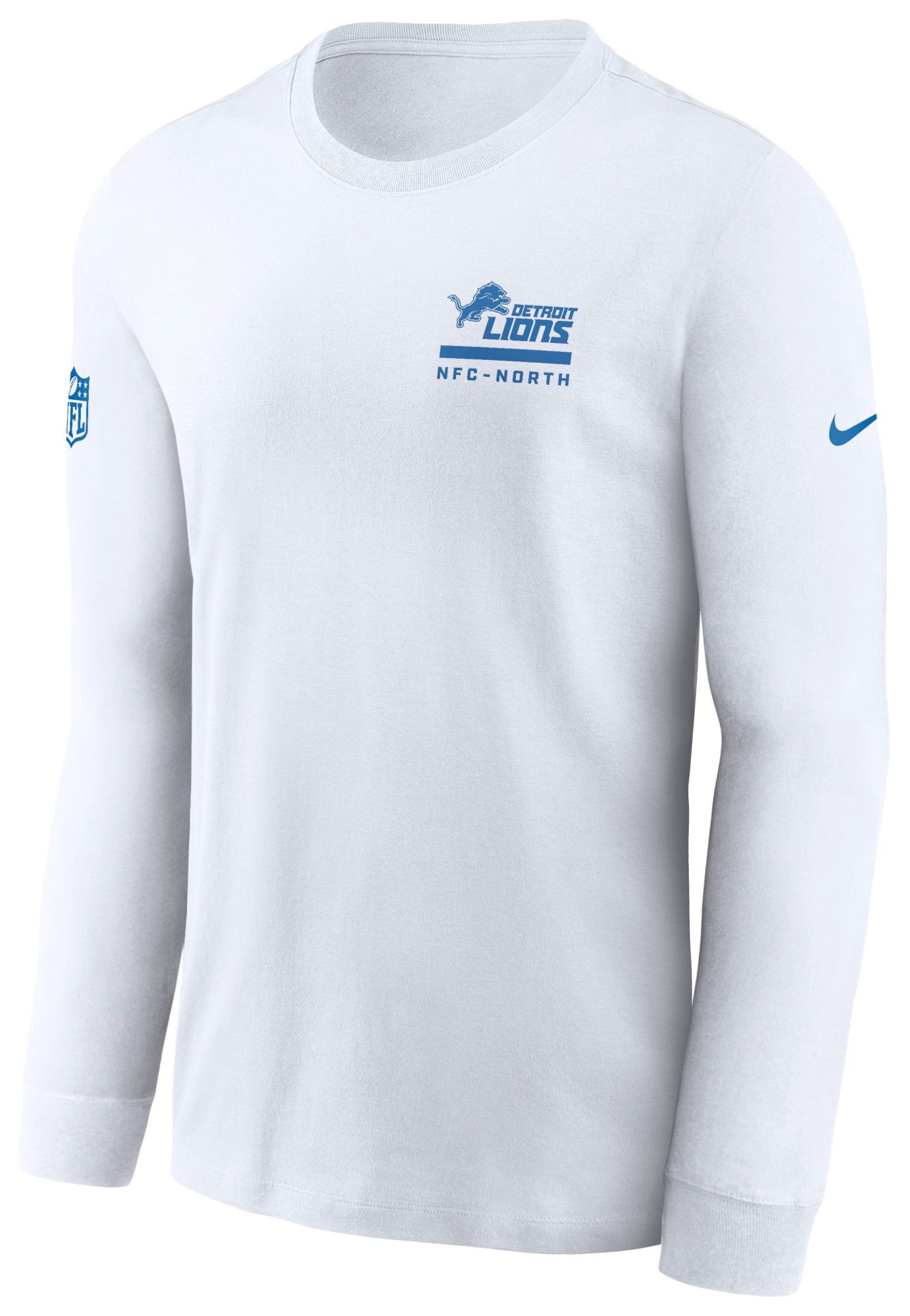 Nike Men's Detroit Lions White Legend Team Issue Long Sleeve T-Shirt product image