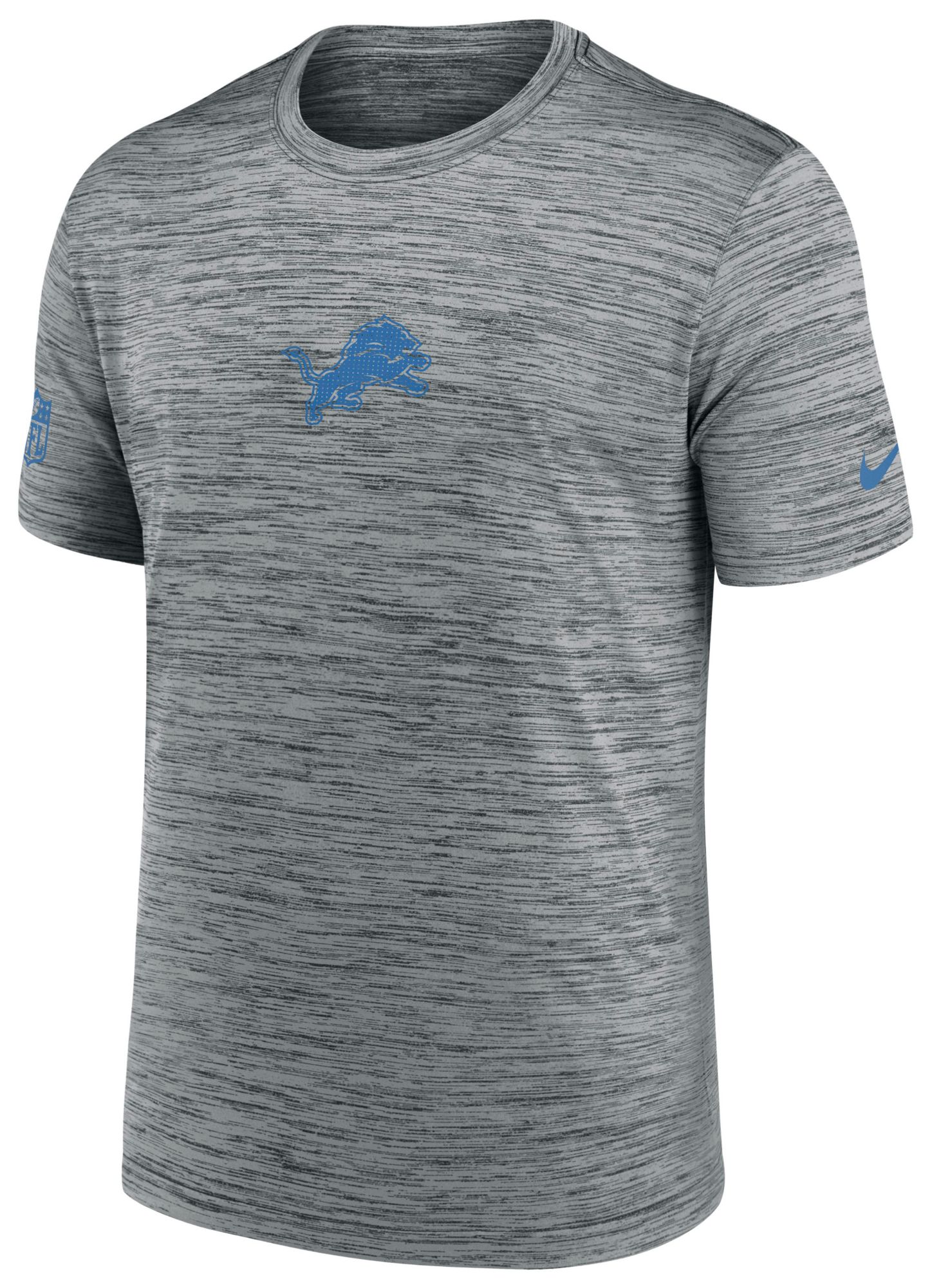 Nike Men's Detroit Lions Dark Grey Heather Velocity T-Shirt product image