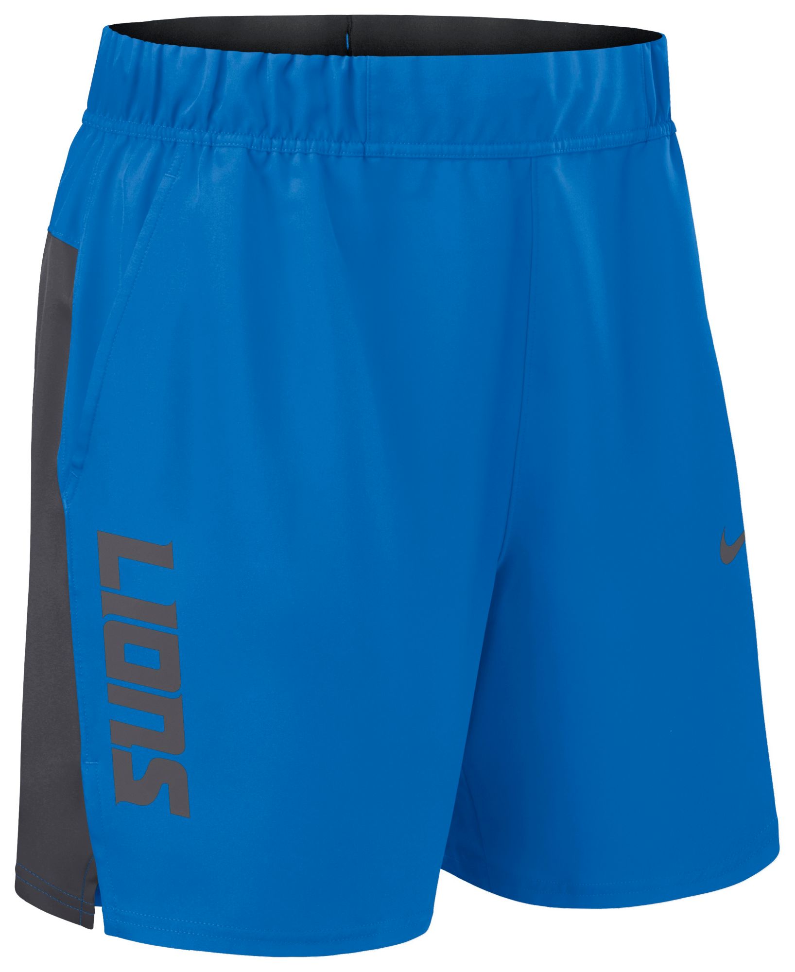 Nike Men's Detroit Lions Blue Victory Shorts product image
