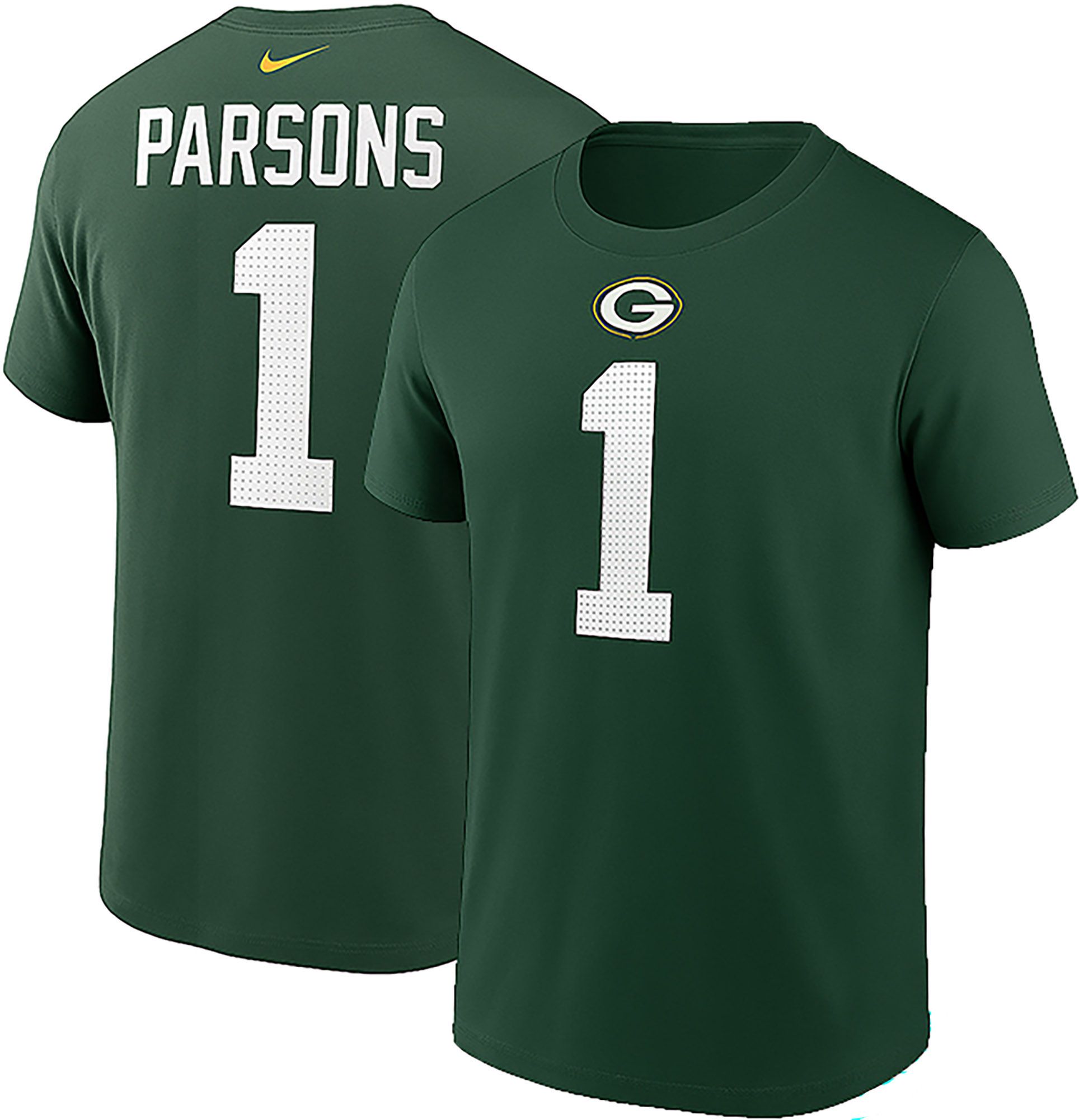 Nike Men's Green Bay Packers Micah Parsons #1 Green T-Shirt product image
