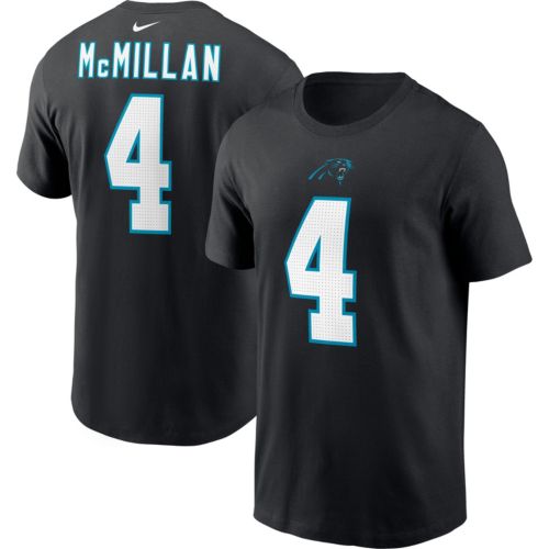 Nike Men's Carolina Panthers Tetairoa McMillan #4 Black Game