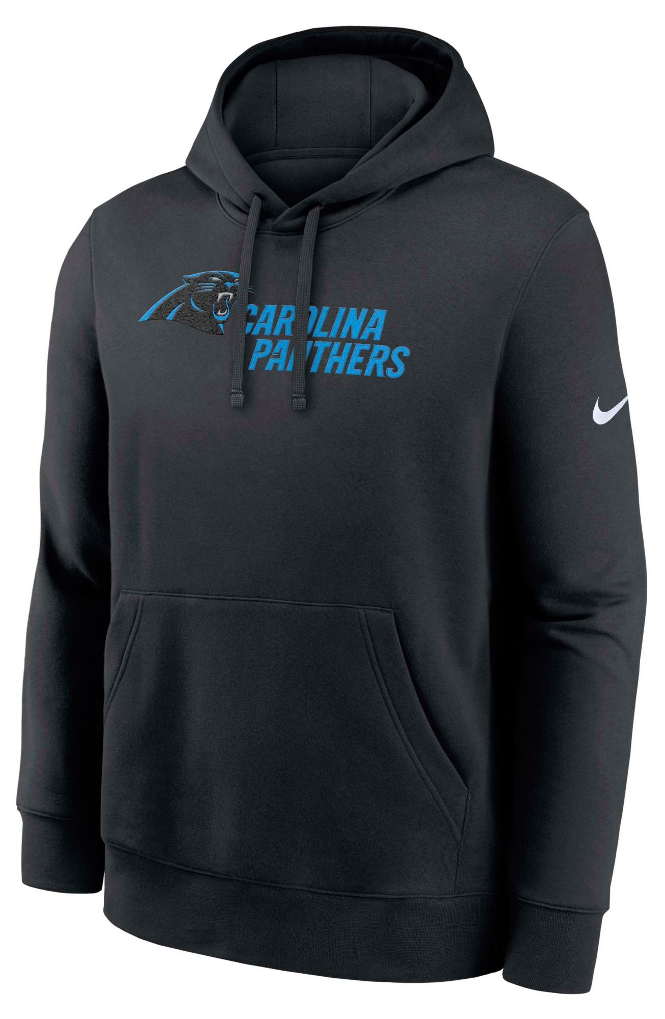 Nike Men's Carolina Panthers Black Rewind Club Fleece Pullover Hoodie product image