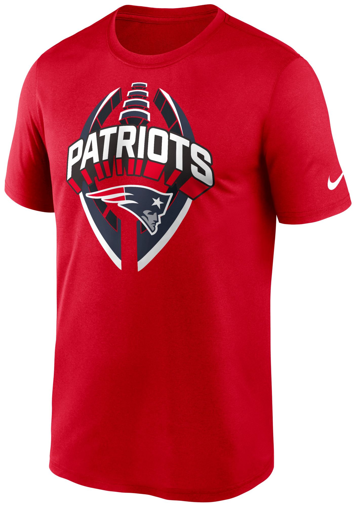Nike Men's New England Patriots University Red Legend Icon T-Shirt product image