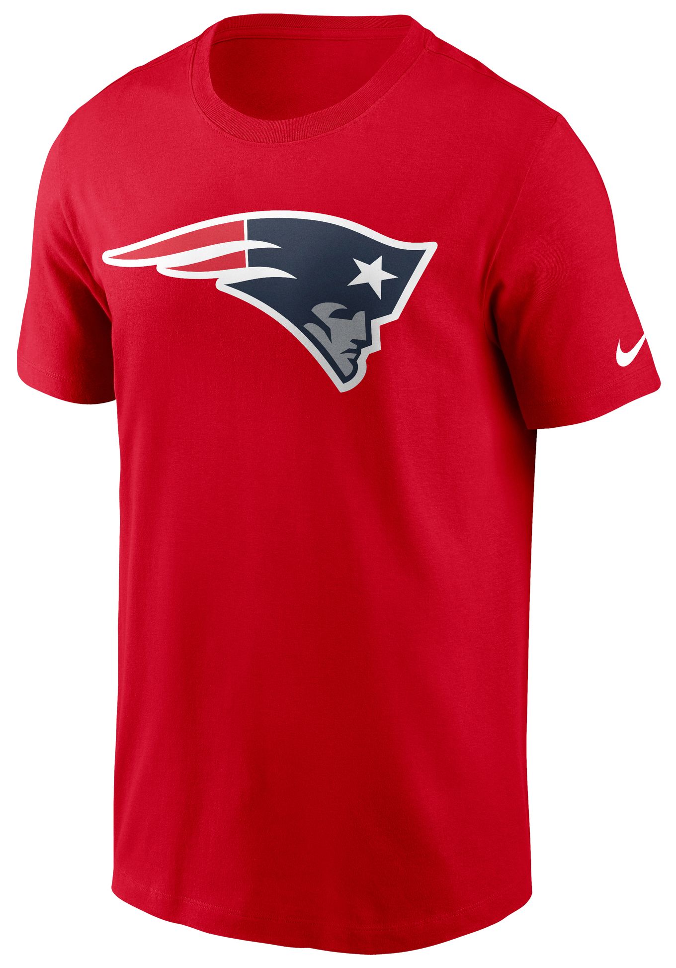 Nike Men's New England Patriots University Red Essential Logo T-Shirt product image