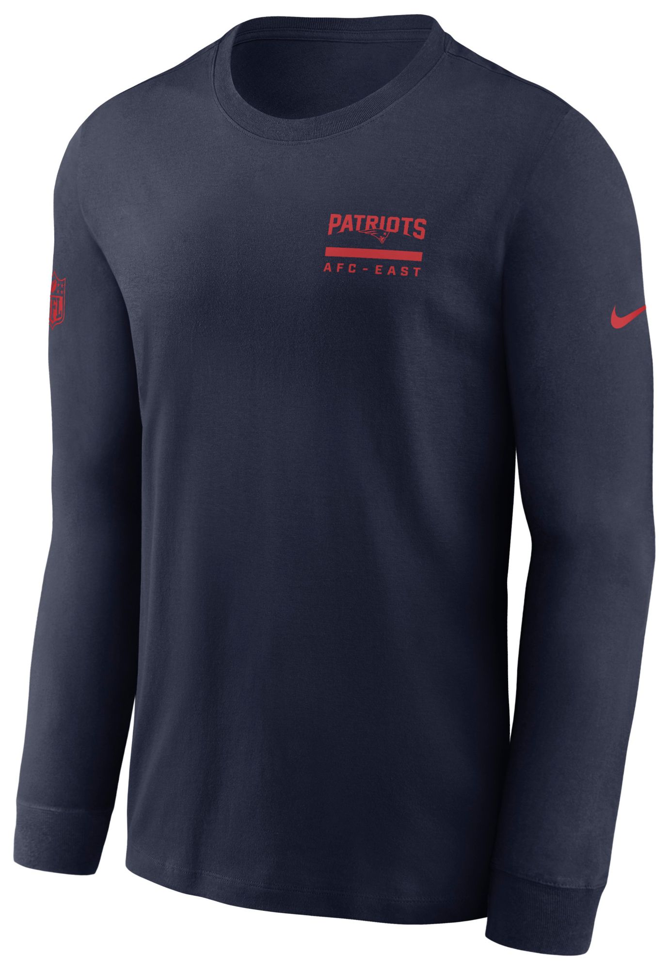 Nike Men's New England Patriots College Navy Legend Team Issue Long Sleeve T-Shirt product image