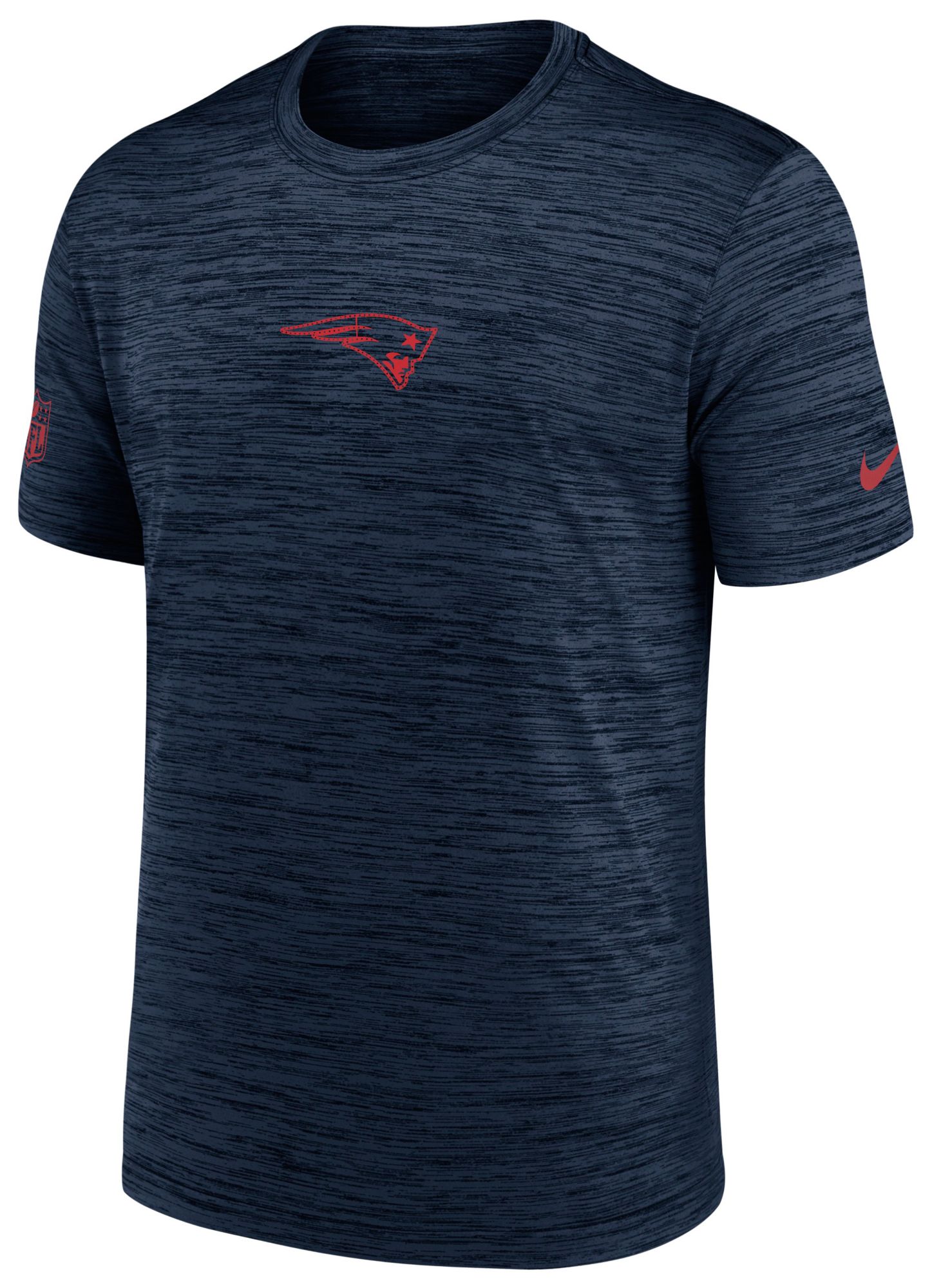 Nike Men's New England Patriots College Navy Velocity T-Shirt product image
