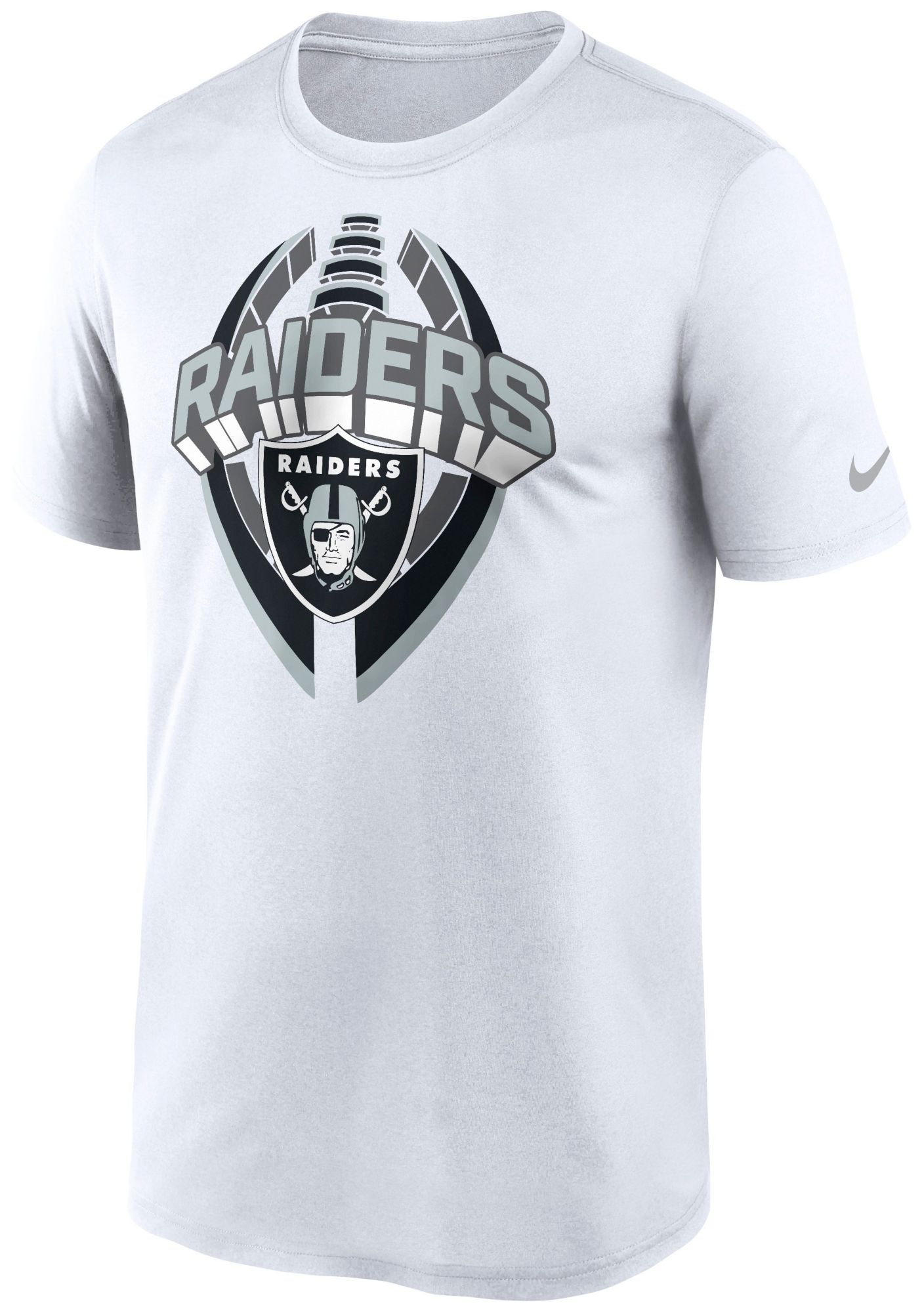 Nike Men's Las Vegas Raiders White Legend Icon T-Shirt product image