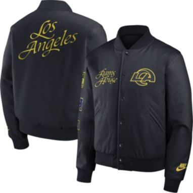 Nike Men's Los Angeles Rams NFL Rivalries Varsity Jacket | Dick's