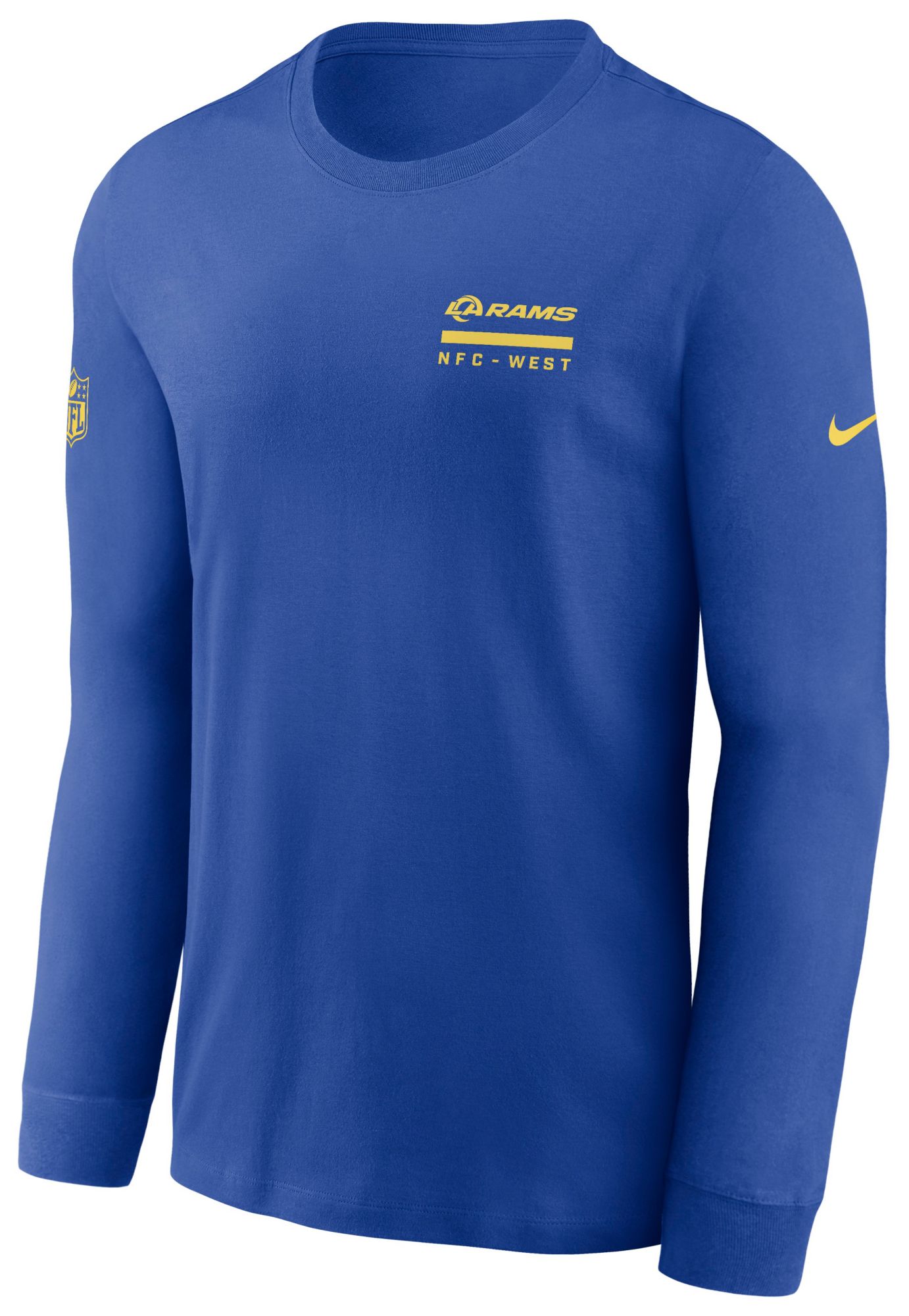 Nike Men's Los Angeles Rams Game Royal Legend Team Issue Long Sleeve T-Shirt product image