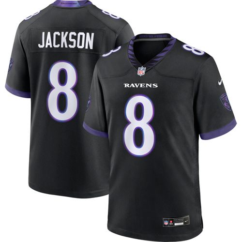 Nike Men's Baltimore Ravens Roquan Smith #0 Purple Home Game