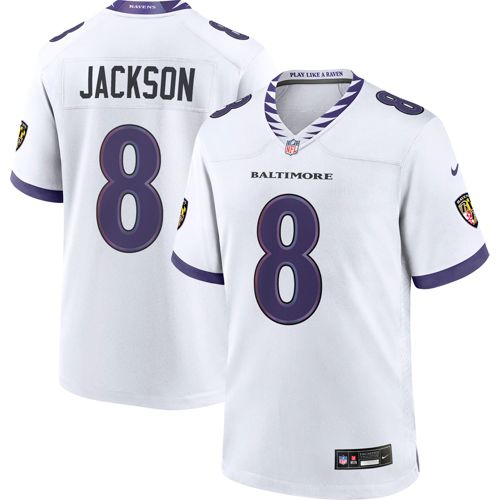 Nike Men's Baltimore Ravens Lamar Jackson #8 Black Alternate