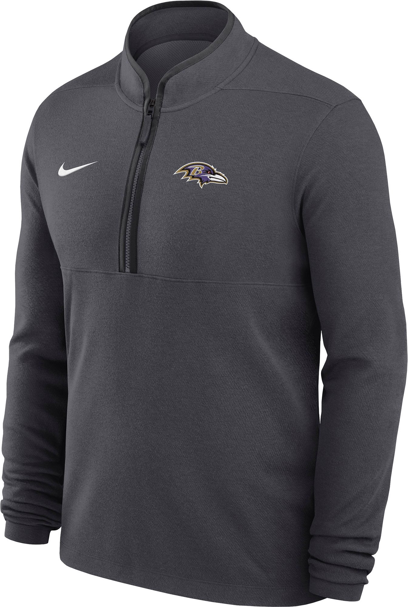 Nike Men's Baltimore Ravens Anthracite Victory Half-Zip Jacket product image