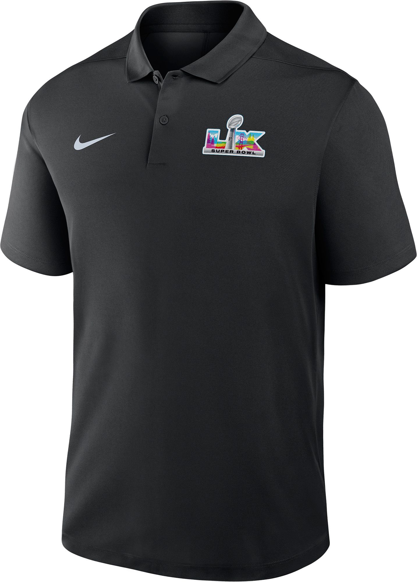 Nike Men's 2025-26 Super Bowl LX Black Dri-FIT Victory Polo product image