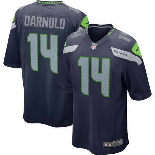 Nike Men's Seattle Seahawks Jaxon Smith-Njigba Navy Game Jersey