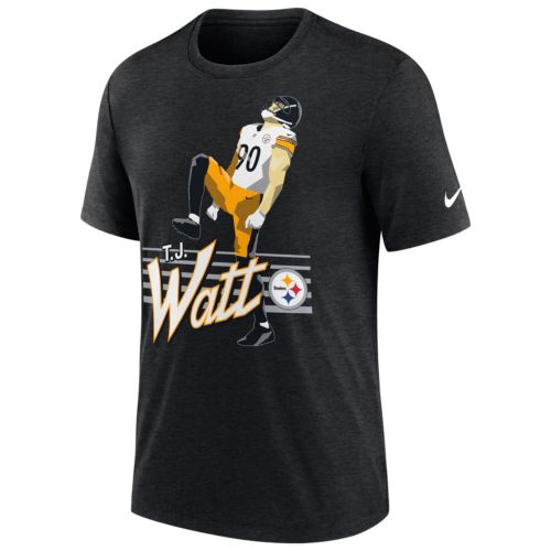 Nike Men's Pittsburgh Steelers T.J. Watt #90 White Game Jersey