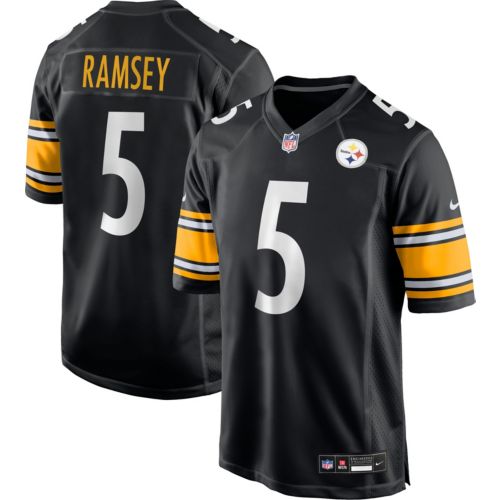 Nike Men's Pittsburgh Steelers T.J. Watt #90 Black Game Jersey